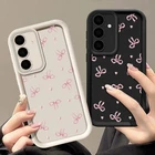 Girl's Cute Bow Case For Samsung Galaxy S26 S25 FE Edge S24 Ultra S23 Plus Cover