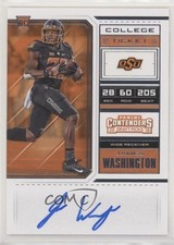 2018 Panini Contenders Draft Picks RPS College Ticket James Washington Auto 03xg