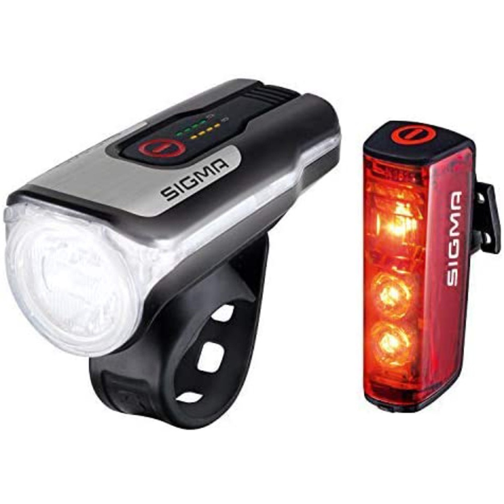 Sigma Fahrradbeleuchtung AURA 80 FL Blaze LED akkubetrieben Schwarz 15290₽