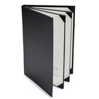 WeChef 5 Pack Menu Covers 8.5"x14" 6 Views Faux Leather Cafe Restaurant Bars — photo 7