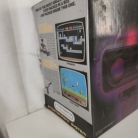 Nintendo NES DELUXE SET in Box Rob The Robot R.O.B.Manuals Games TESTED CIB