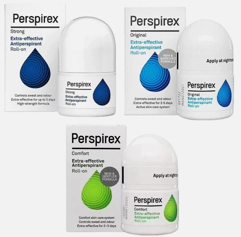 Original Control Sweat And Odour Strong Comfort Perspirex Antiperspirant Roll-On