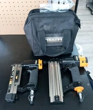 Freeman PBR50Q Brad Nailer & PP123 Micro Pinner 2-Tool Combo with Bag.