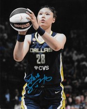 Signed Li Yueru WNBA Dallas Wings Autographed 8x10 Photo #2 Original