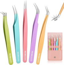 High Precis Lash Tweezers Set for Eyelash Extenss, 1 Eyelash