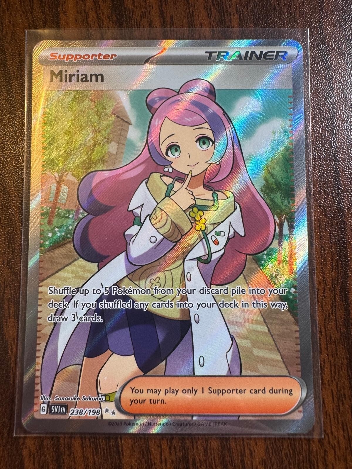 #238/198 Miriam SV01: Scarlet & Violet Base Set