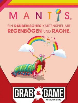 Kartenspiel Mantis: Grab & Game (Exploding Kittens Inc.) NEU/OVP