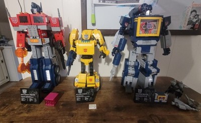 LEGO Icons  Transformers: Soundwave / Optimus Prime / Bumblebee Pre-Built