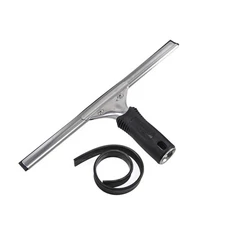 Professional 12” Performance Squeegee for Glass and Window Care with Replacem...