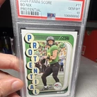 Panini 2024 Score Protential Rookie Insert Bo Nix #11 PSA 10 Denver Broncos NFL