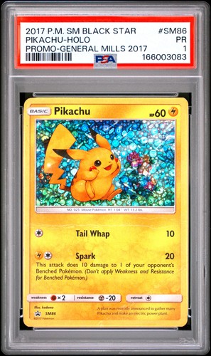 Pikachu graded PSA 1 for sale on eBay