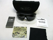 NEW WILEY-X TALON MILITARY SUNGLASS KIT EYE PRO SHATERPROOF CLEAR & DARK KIT