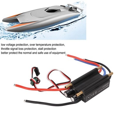 Brushless ESC 50A Water Cooling Two Way Bidirectional Electronic Speed Contr SET