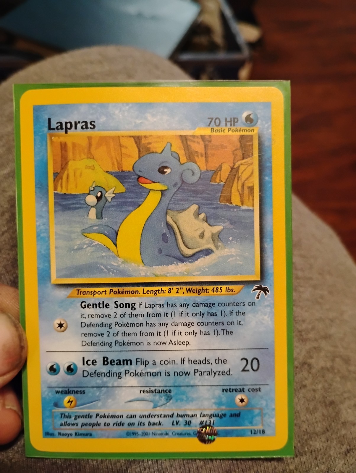 Lapras 12/18 Southern Islands Regular near mint