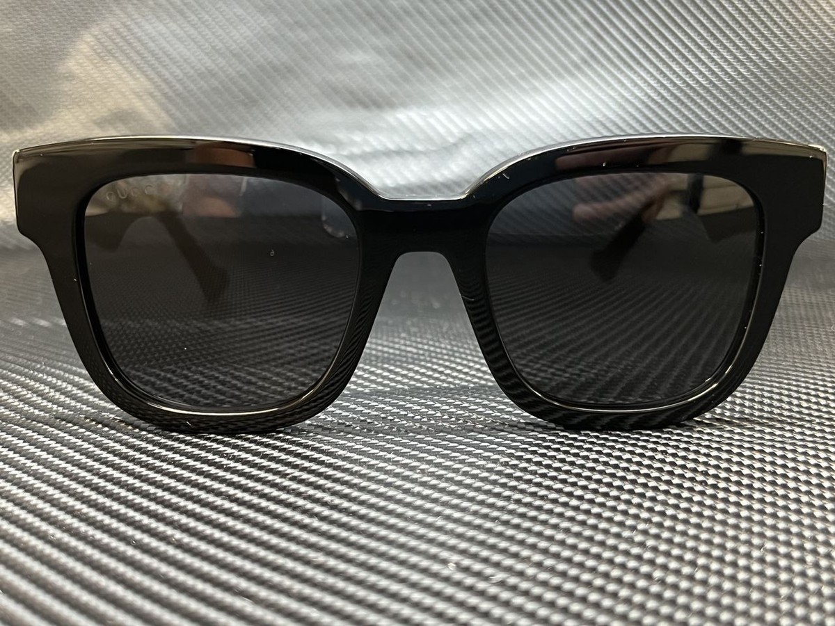 GUCCI GG0998S 001 Black Square 52 mm Women's Sunglasses