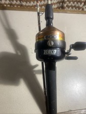 Zebco Centennial 4060 Fishing Combo Vintage 5'6 with Zebco 600, USA Made, Gold