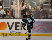 Vince Dunn Seattle Kraken Signed 8.5 x 11