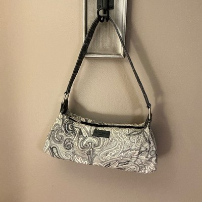 Etro Paisley Black and White Mini Shoulder Bag