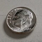 1963-P BU Roosevelt 90% Silver Dime ~ Free Shipping!