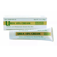 Stratus Urea 10 Cream Softens and Moisturizes Severe Dry Skin, 3 Oz