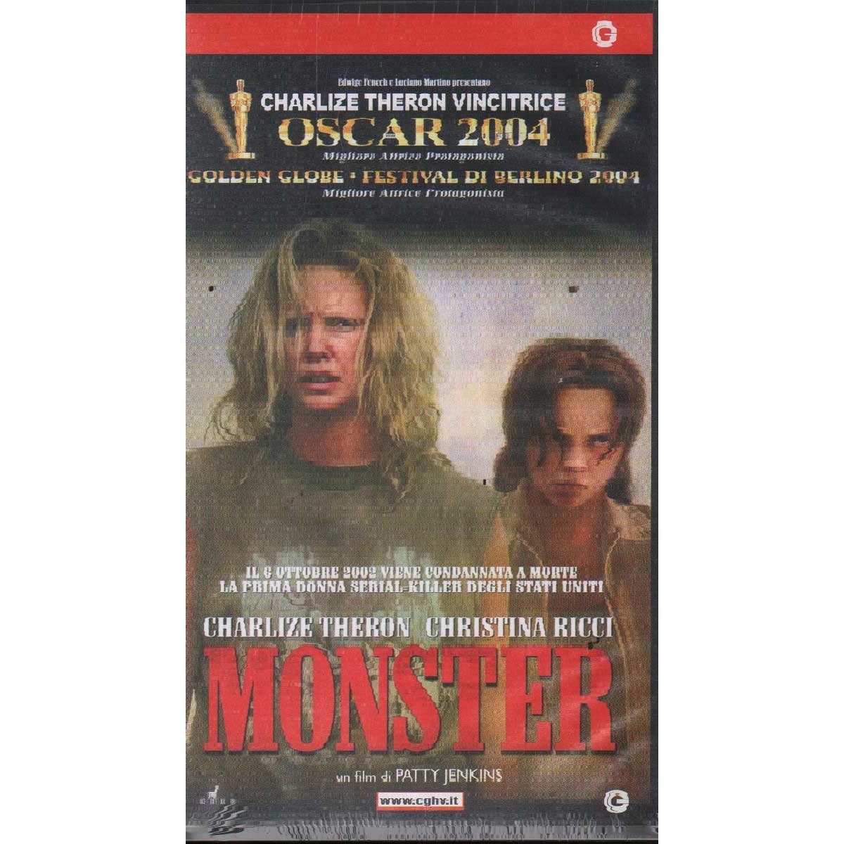 Monster VHS Patty Jenkins Univideo - PSC2862 Sealed