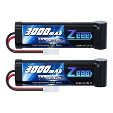 8.4V 3000mAh NiMH Battery High Power RC Battery with Tamiya Plug for RC Car L...