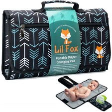 Portable Changing Pad - One-Hand Diaper Change Pad for Baby Diaper Bag or Cha...