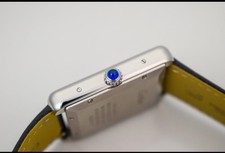 Cartier Tank Solo XL Automatic Stainless Steel Men's Watch Ref 3515 3