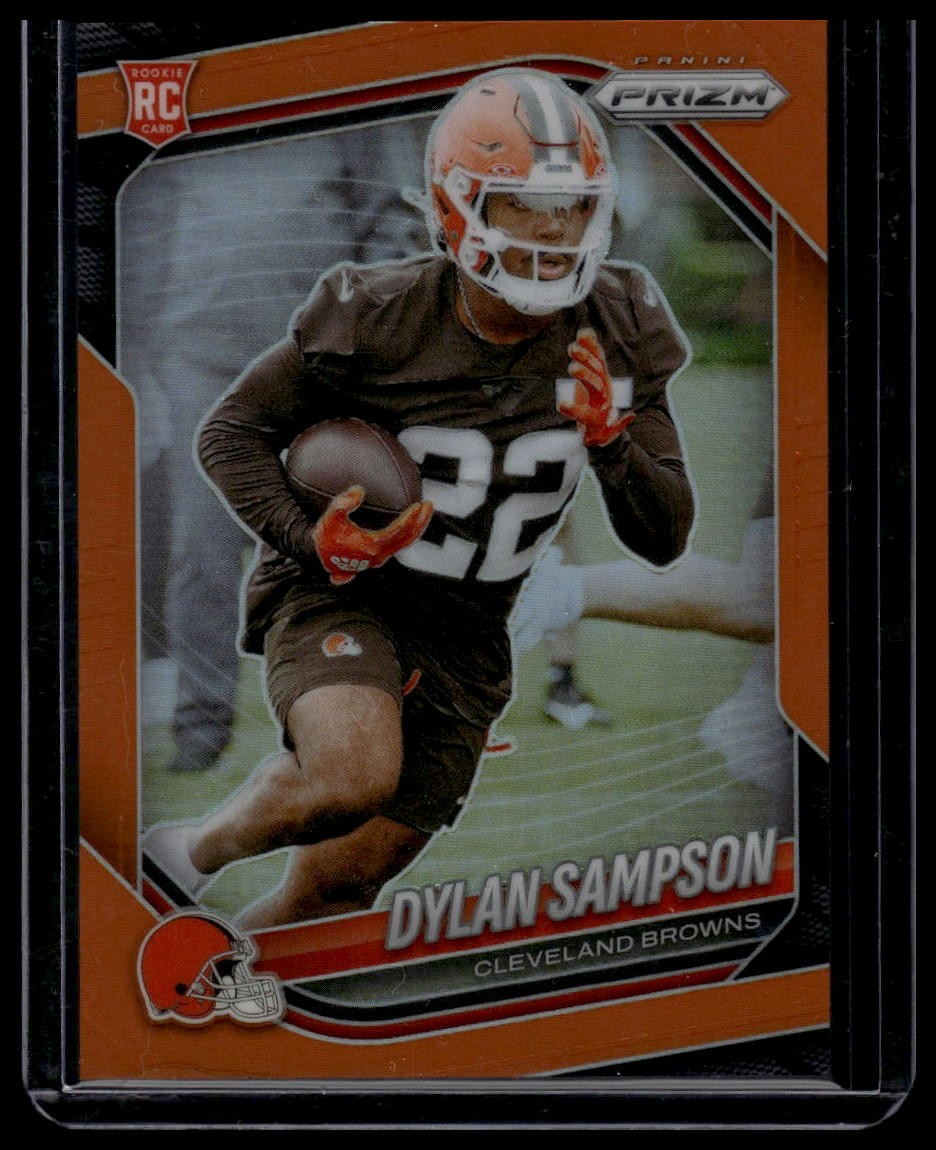 2025 Panini Prizm - Dylan Sampson / Orange - No. 365 #/249