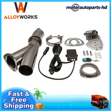 3 76mm Remote Control Electric E-cutout Y Pipe Valve System New Usa