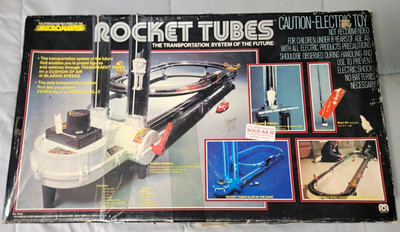 Vintage 1979 Mego Micronauts Rocket Tubes Set w/ Box INCOMPLETE 