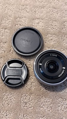 Sony E 16mm f/2.8 Fixed Lens for Sony E-mount Cameras SEL16F28 Used  APS-C