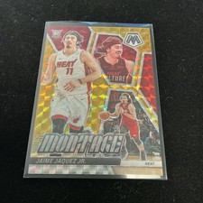 Jaime Jaquez Jr. 2023 Mosaic Montage #28 Rookie Gold 02/10