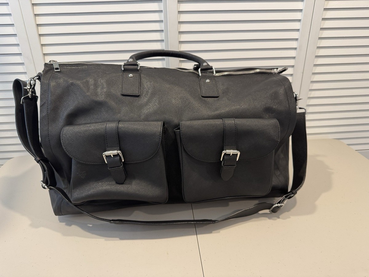 Hook Albert All Leather Weekend Garment/duffle Only Used