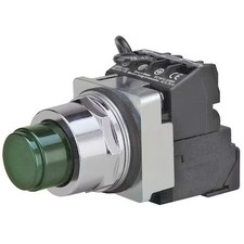 Siemens 52Pt6g3ab Illuminated Push Button, 30 Mm, 1No/1Nc, Green