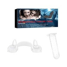 Retractable Halloween Cosplay Dentures Vampire Teeth Fangs Costume Party Props