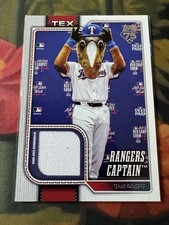 2026 Topps Series 1 Baseball - Rangers Captain Mascot Patch #MAS-CAP