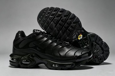  Nike Air Max Plus TN Triple Black Men's Sneakers Size7-12