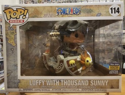 Funko Pop One Piece Luffy With Thousand Sunny #114 2022 Winter