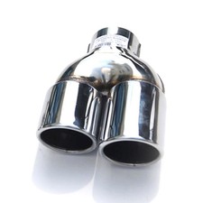 Auspuffblende Endrohr für Mercedes W204 W211 C207 W221 Edelstahl Chrom 76mm 1tlg Auspuffblende Endrohr für Mercedes W204 W211 C207 W221 Edelstahl Chrom 76mm 1tlg