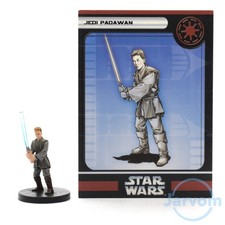 Star Wars Miniatures Champions of the Force 27/60 Jedi Padawan w/ Card