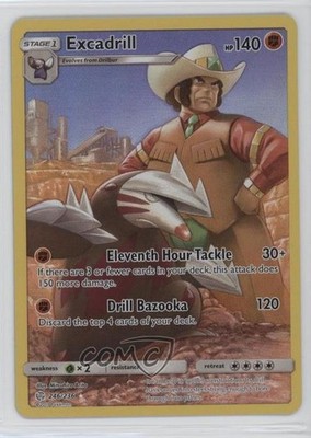 Secret - Excadrill Pokémon Sun & Moon Cosmic Eclipse #246