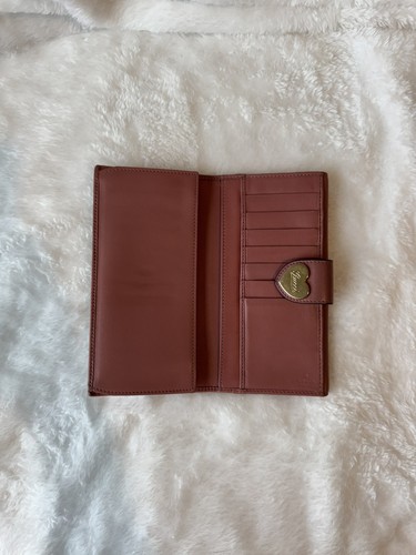 GUCCI GG Monogram Canvas & Leather Heart Snap Flap Clasp Long Continental Wallet - Bild 15 von 23