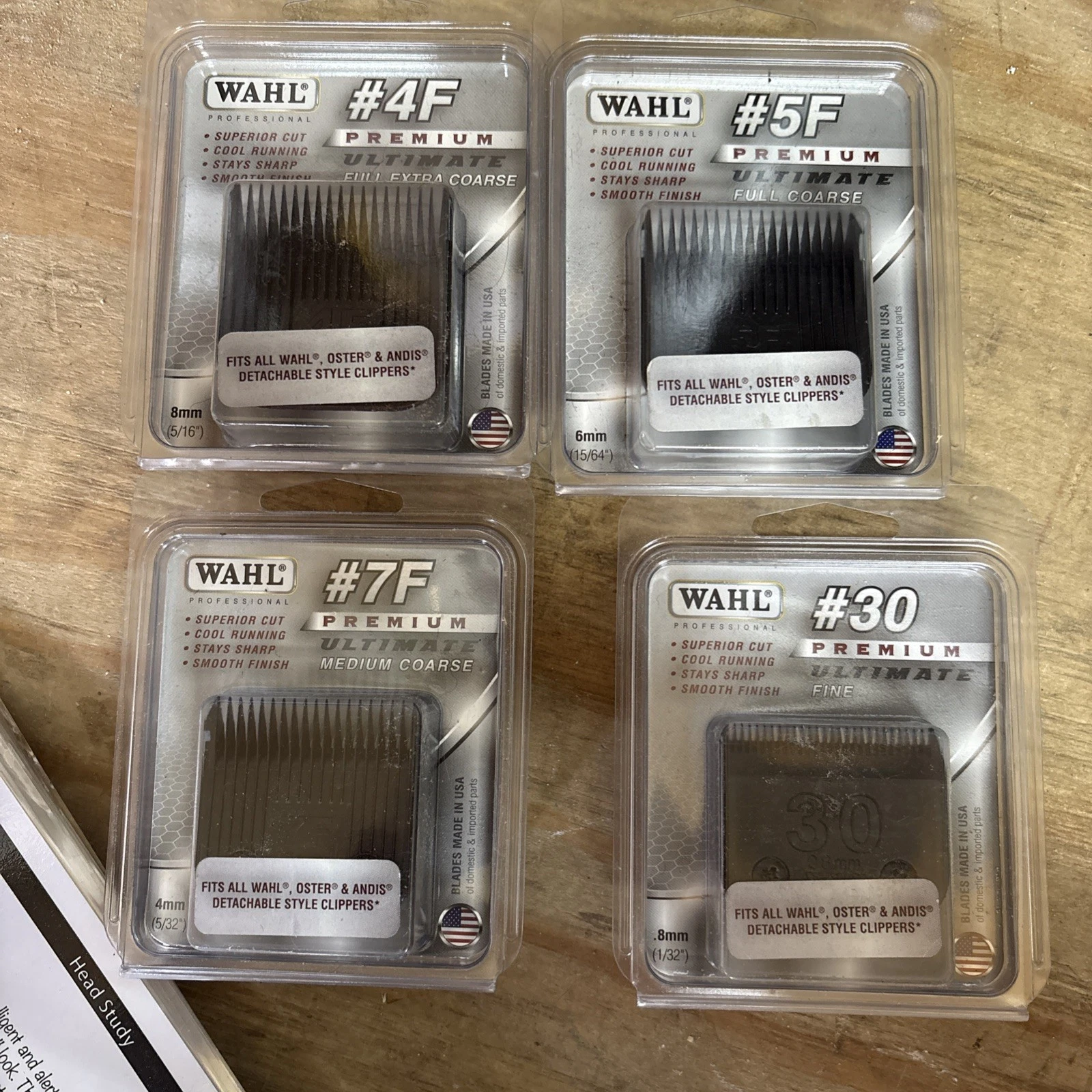 Wahl Professional Pet Stainless Clipper Comb Blades