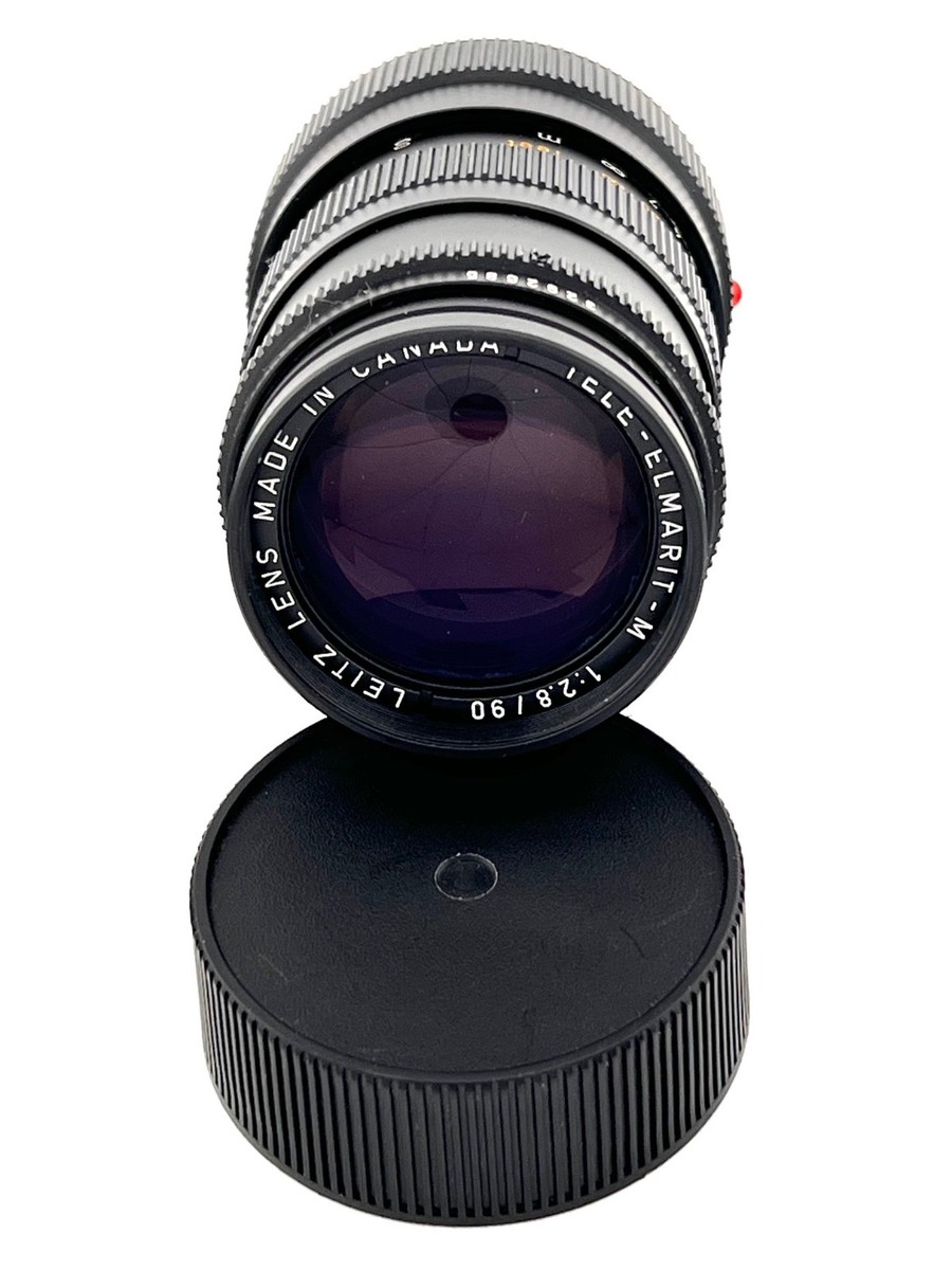 Leica 90mm f/2.8 Tele-Elmarit-M *70th Anniversary* Canada Black