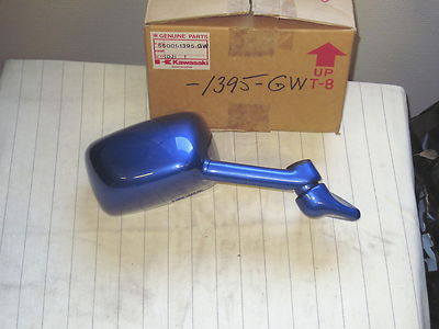 Riページです。 Kawasaki ZX600 ZZ-R D2 D2A 1991 Metallic Sonic Blue Mirror RH