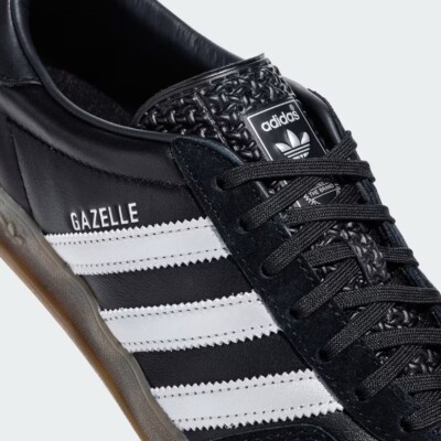 靴 adidas gazelle New Adidas Originals Gazelle Indoor Shoes - Black / Matte Silver