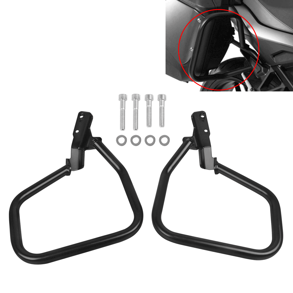 Saddlebag Engine Guards Crash Bars Rear Fit For Honda NT1100 NT 1100