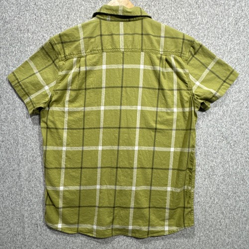 Carhartt Shirt Mens Large Green Plaid Rugged Flex Work - Picture 8 of 8