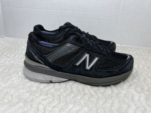 New Balance 990v5 Running Shoes Sneaker W990GL5 Black Made in USA Women Sz 8.5D - Picture 7 of 14